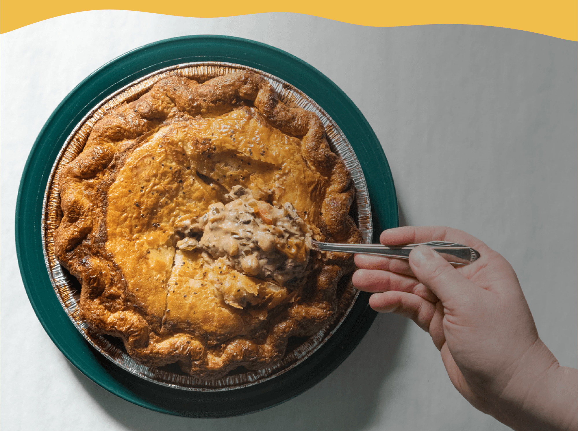 Pots & Pans Pie Co. recovered 10% sales in 2 months