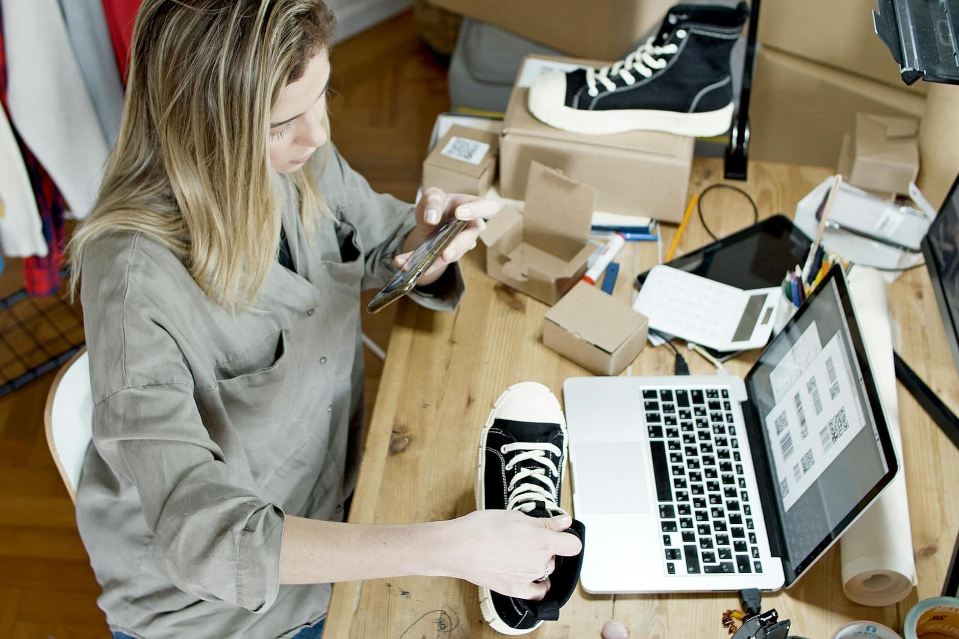 Add customers and products without leaving Joy
