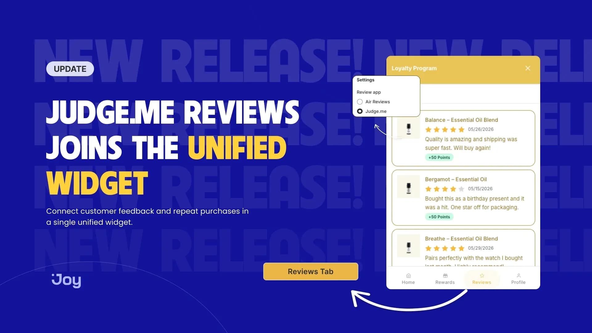 Every extra click kills a review. Your loyalty widget just removed them all.