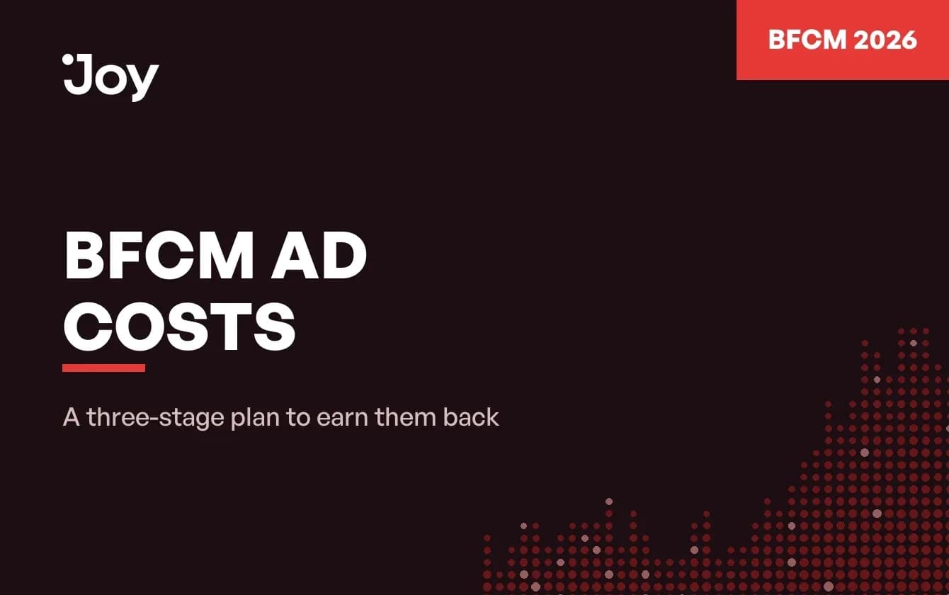 BFCM ad costs thumbnail: a three-stage plan to earn them back