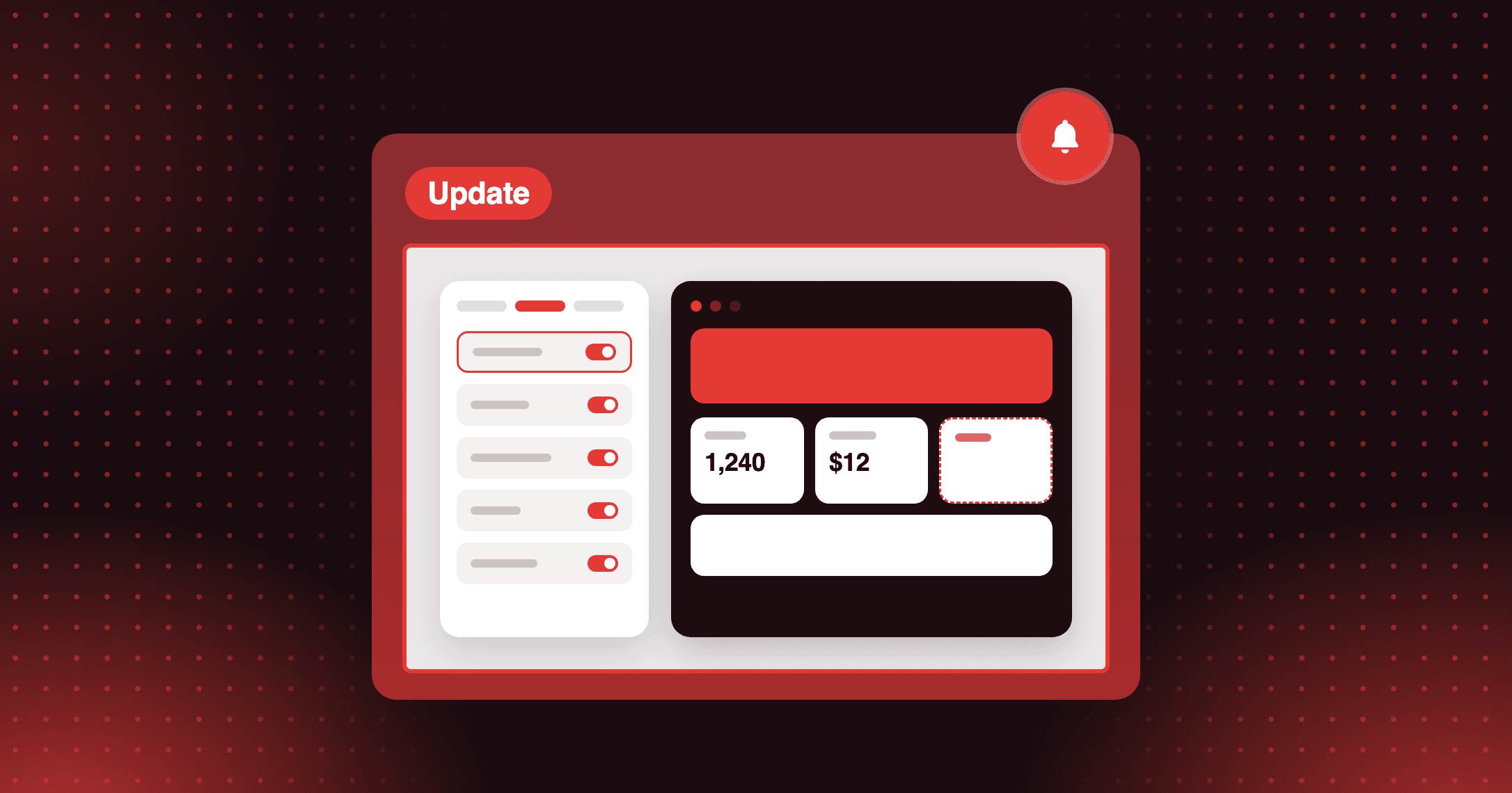 Loyalty Hub editor with section settings next to a live preview