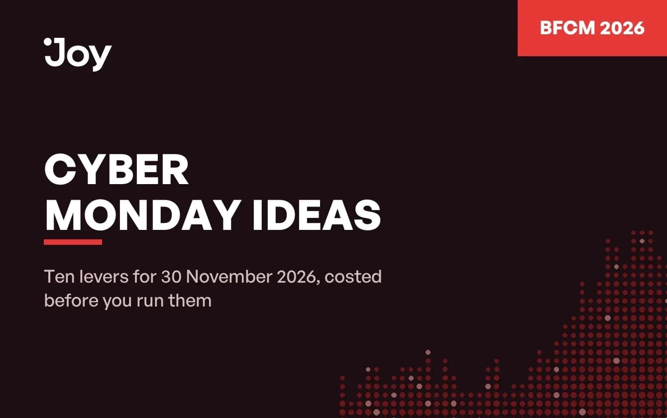 Dark BFCM card reading Cyber Monday ideas