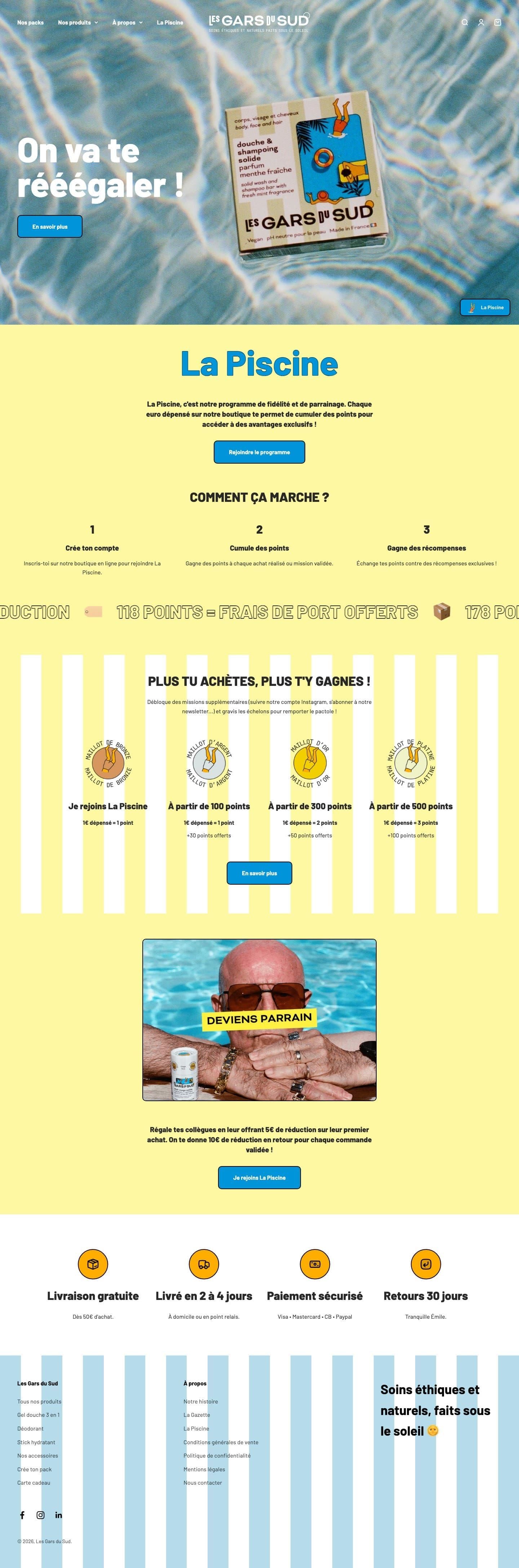 Les Gars du Sud's La Piscine membership club