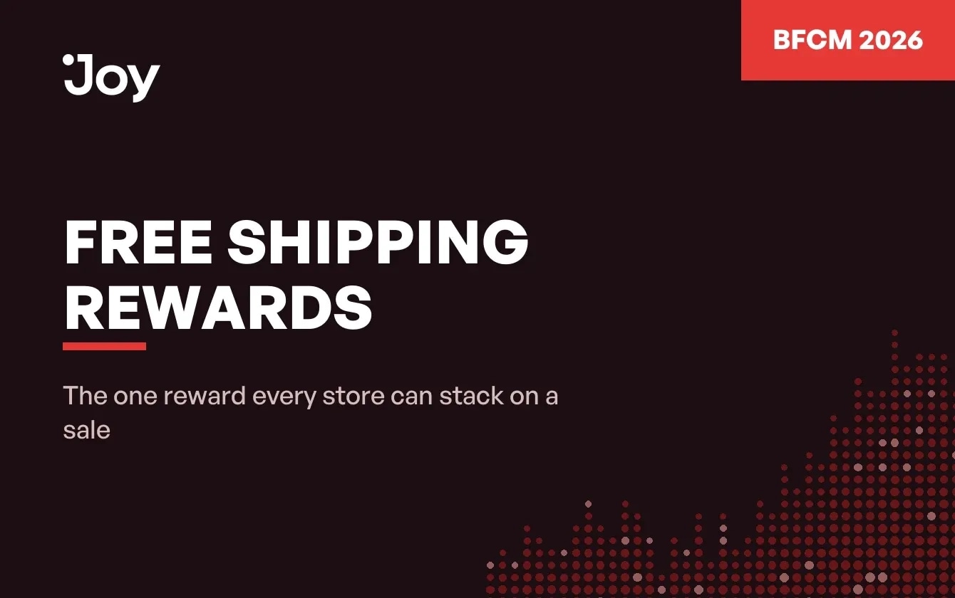 Dark BFCM card reading Free shipping rewards